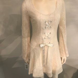 Marciano lace mini dress